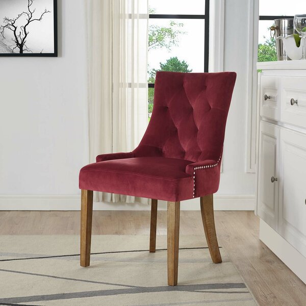 Lenoir Velvet Upholstered Dining Chair 